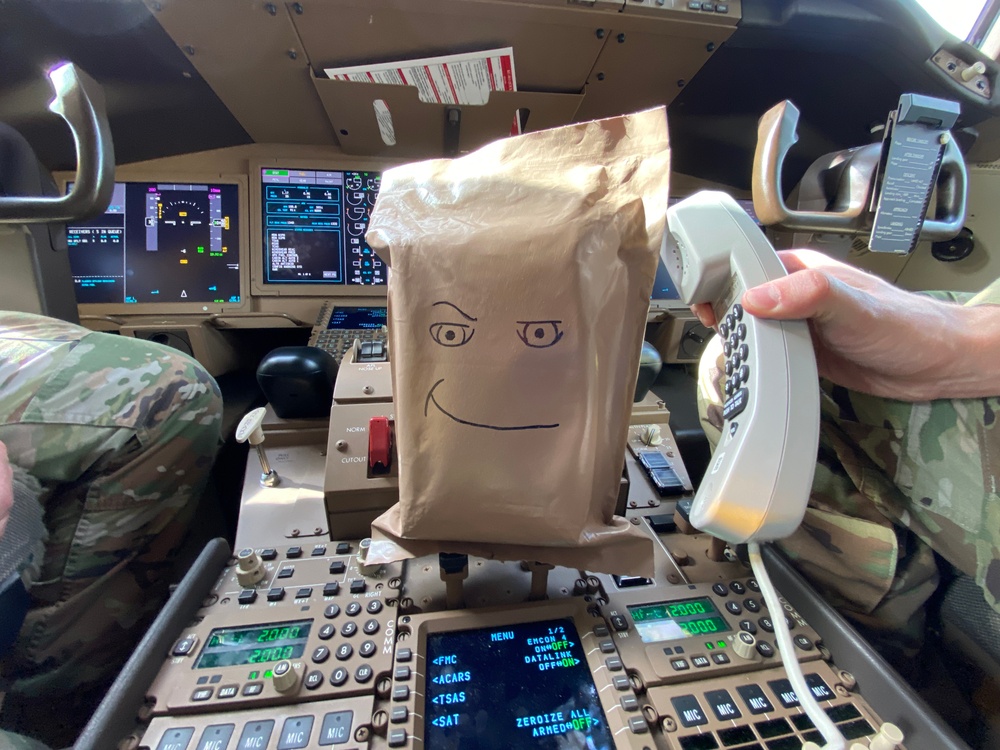 Logistics Lenny Takes A Call Aboard The New KC-46 Pegasus Aircraft