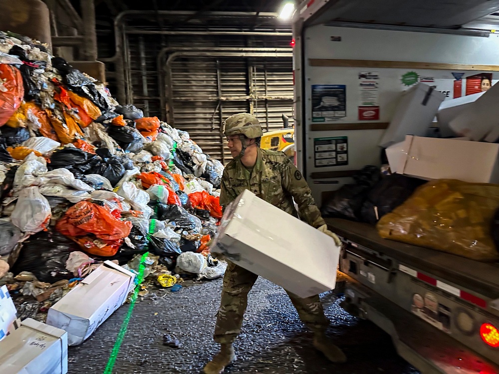NJARNG Team Up with DEA for National Takeback Day