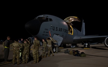 350th ARS and 22nd AMXS Nighttime Operations