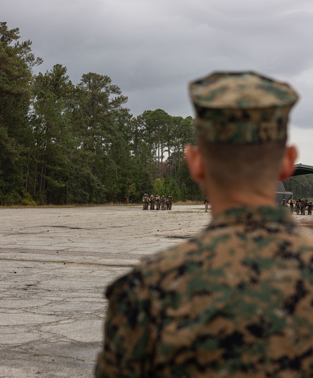 Sergeant Major of the Marine Corps, SgtMaj Carlos Ruiz, Visits MCRD Parris Island, S.C.