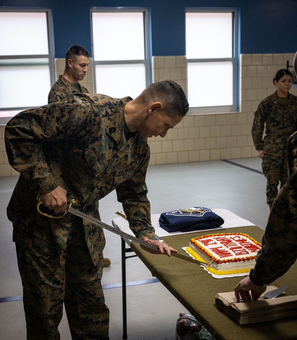 Sergeant Major of the Marine Corps, SgtMaj Carlos Ruiz, Visits MCRD Parris Island, S.C.