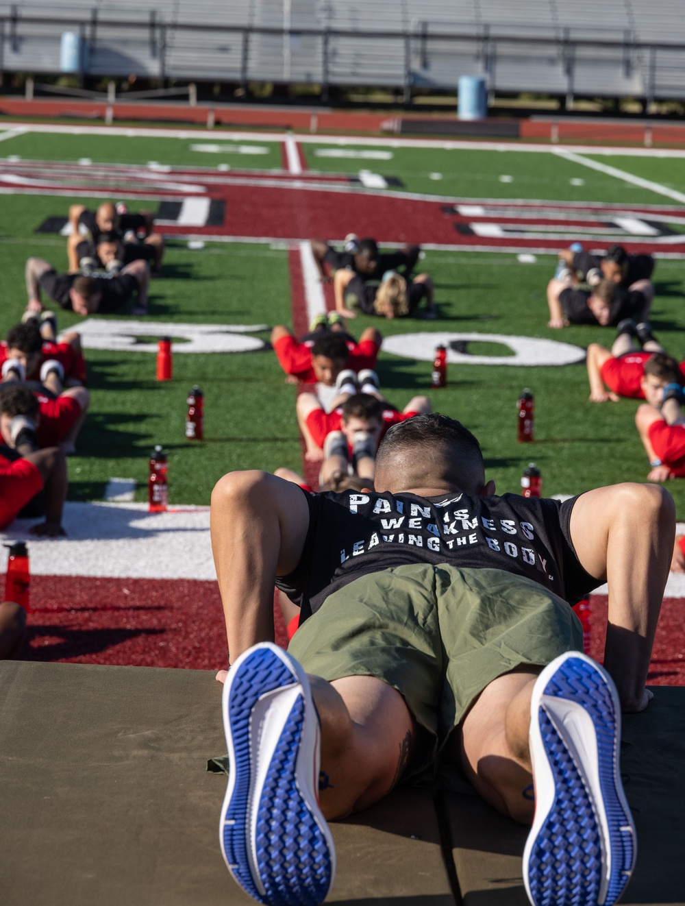 Sergeant Major of the Marine Corps, SgtMaj Carlos Ruiz, Visits MCRD Parris Island, S.C.