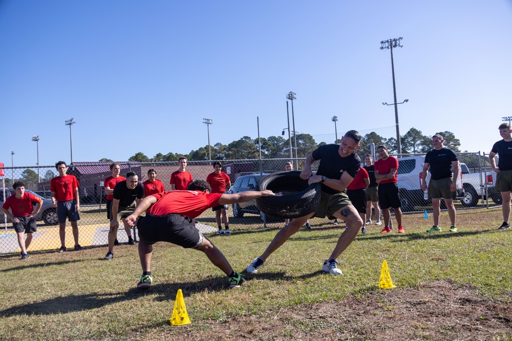 Sergeant Major of the Marine Corps, SgtMaj Carlos Ruiz, Visits MCRD Parris Island, S.C.