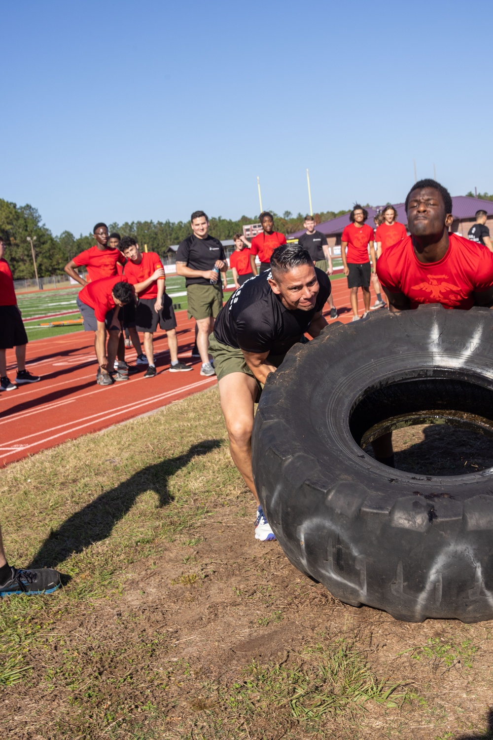 Sergeant Major of the Marine Corps, SgtMaj Carlos Ruiz, Visits MCRD Parris Island, S.C.