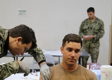Naval Health Clinic Lemoore directly provides vaccines to the warfighter
