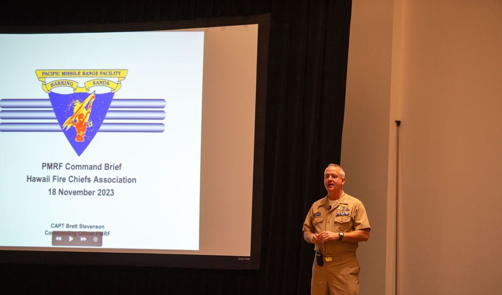 PMRF Commanding Officer Attends Annual Hawaii Fire Chief Association Conference