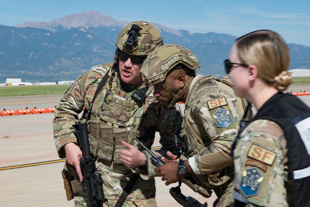 302nd Airlift Wing and Peterson Space Force Base Exercise