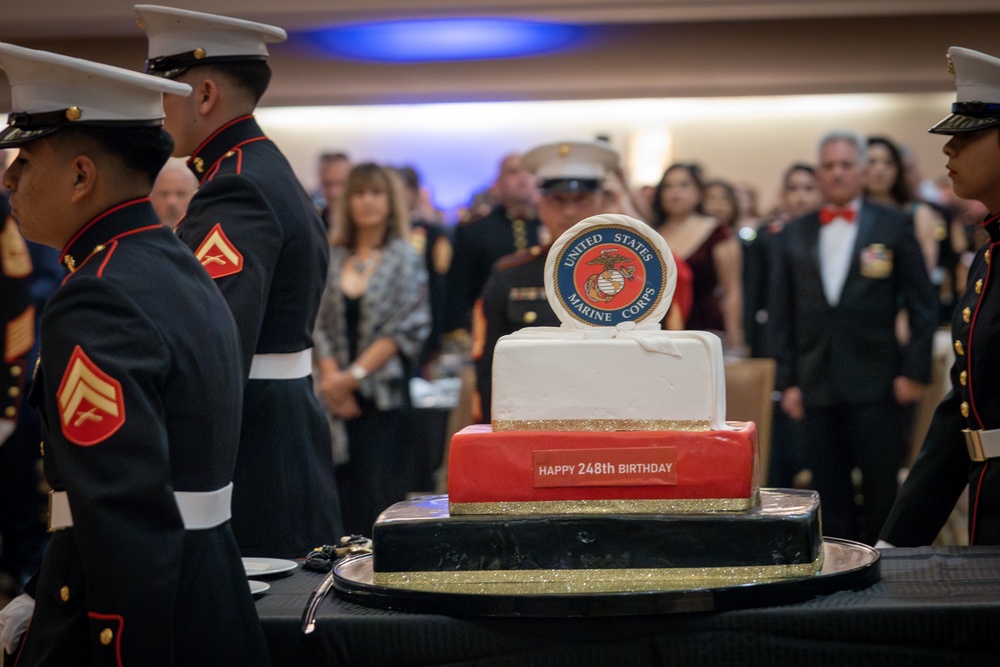 H&amp;S Bn. Marine Corps Birthday ball celebration