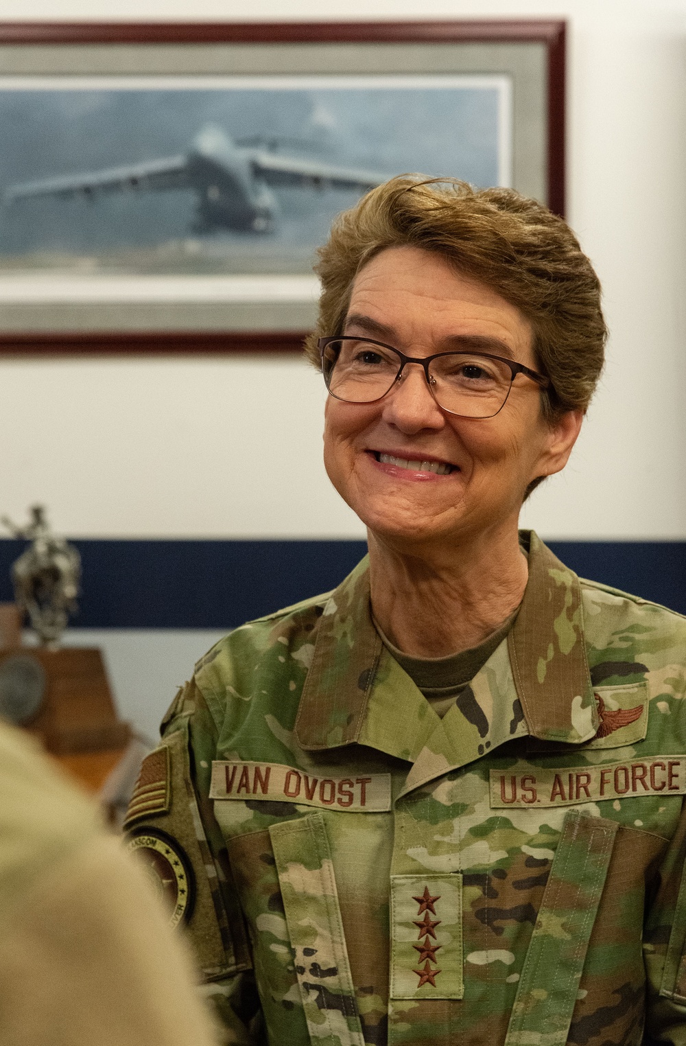 USTRANSCOM leadership gives thanks to Team Dover