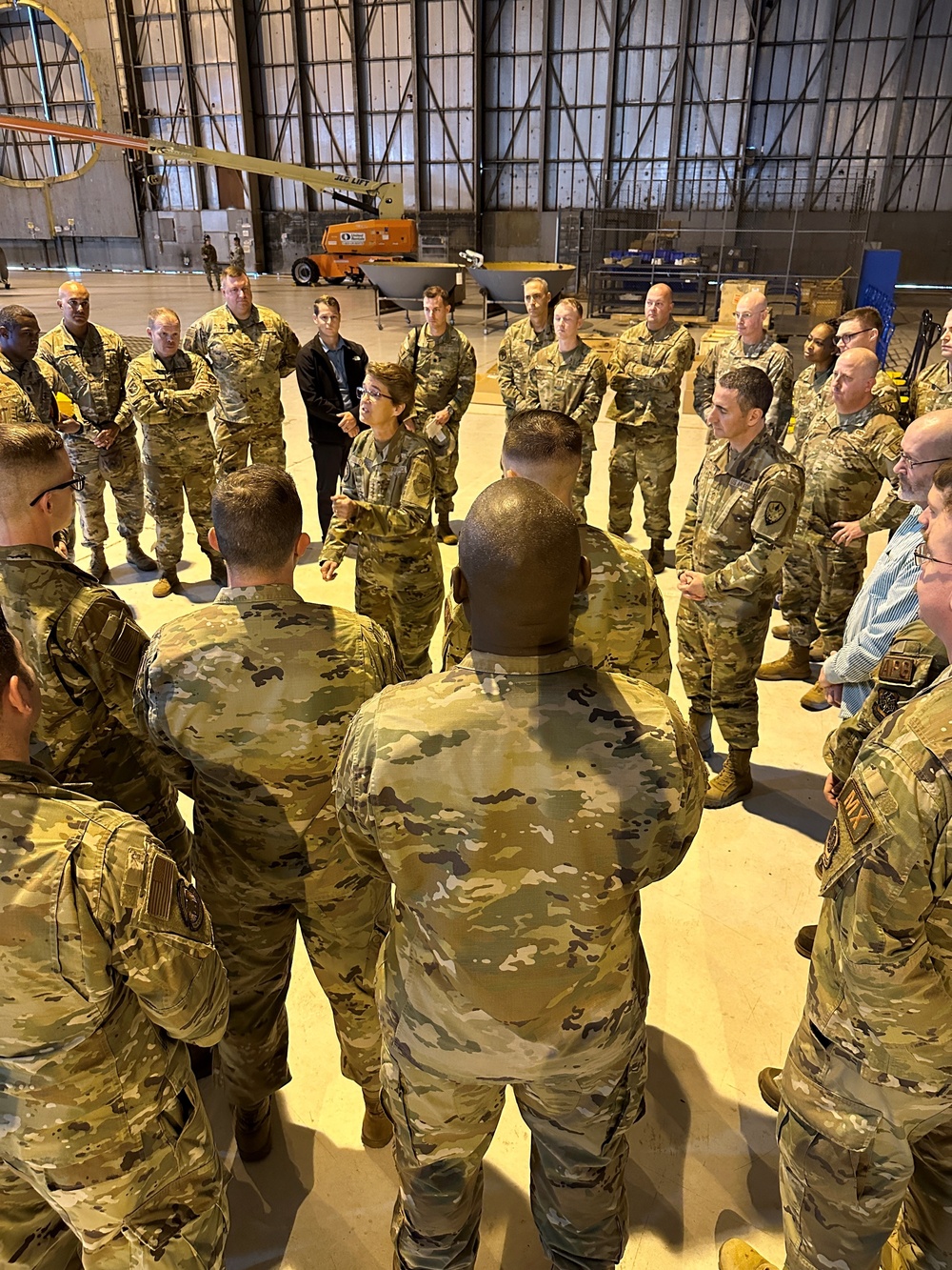 USTRANSCOM leadership gives thanks to Team Dover
