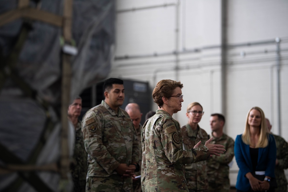 USTRANSCOM leadership gives thanks to Team Dover