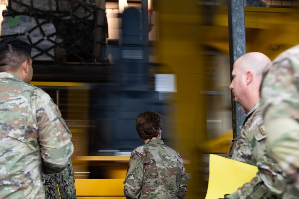 USTRANSCOM leadership gives thanks to Team Dover