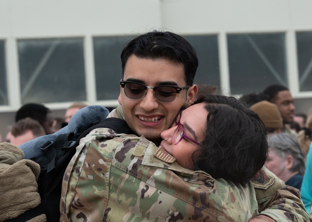 391st Fighter Squadron Redeployment