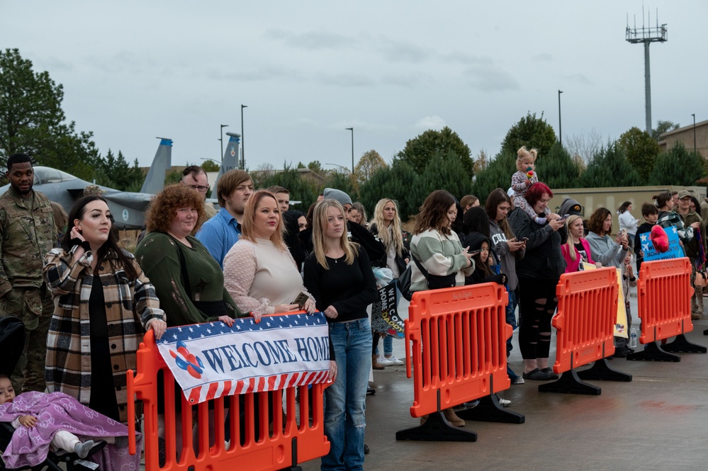 391st Fighter Squadron Redeployment