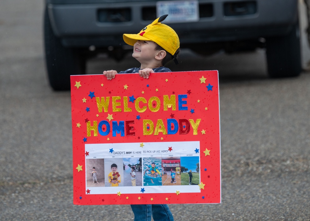 391st Fighter Squadron Redeployment