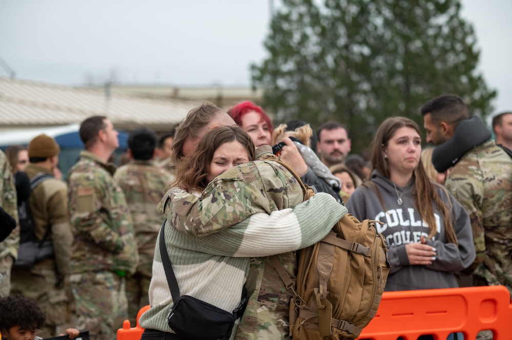 391st Fighter Squadron Redeployment