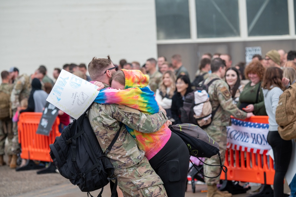 391st Fighter Squadron Redeployment