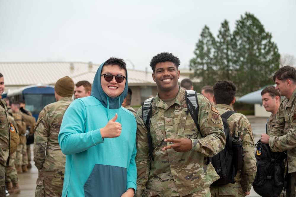 391st Fighter Squadron Redeployment