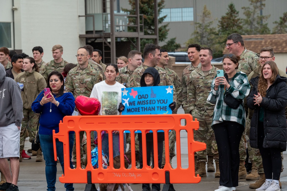 391st Fighter Squadron Redeployment