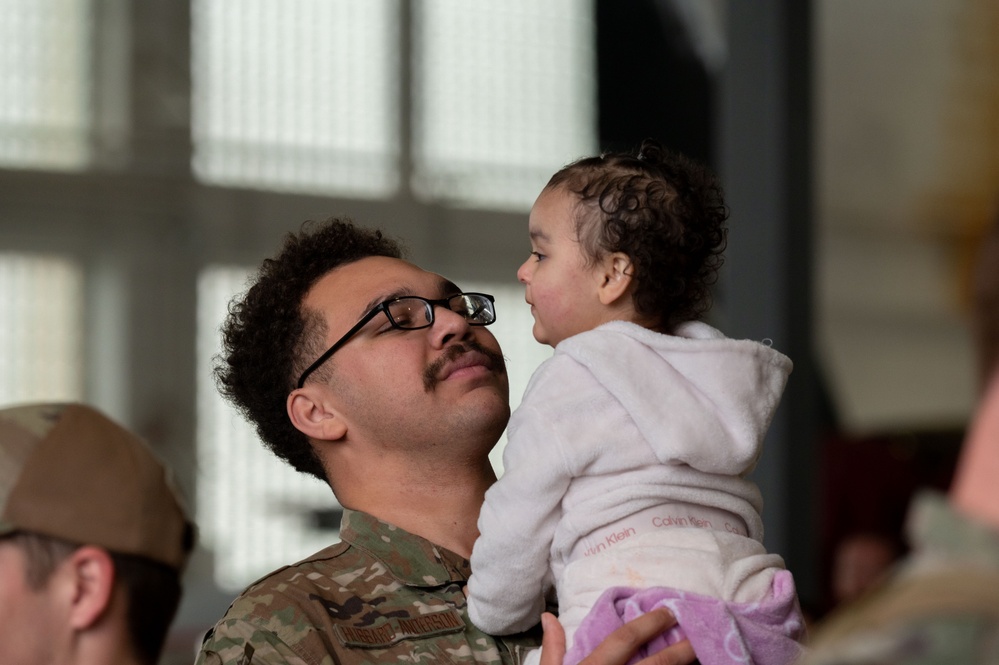 391st Fighter Squadron Redeployment