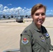 302nd Operations Group commander stands in front of C-130H