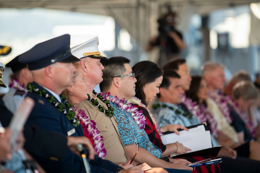 USS Missouri Veteran's Day Ceremony