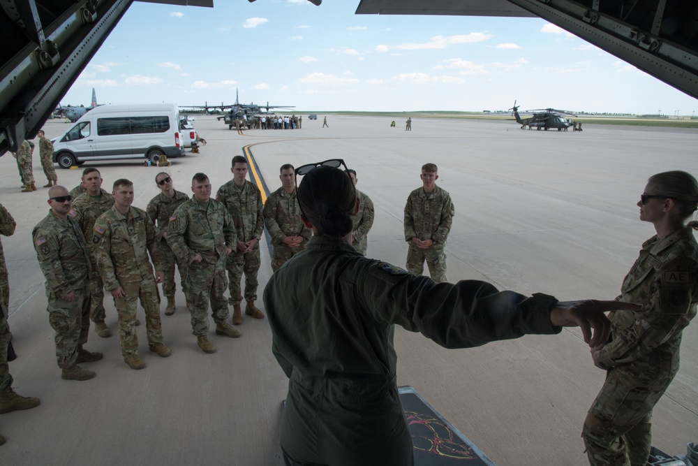 Soldiers and Airmen train during exercise Mountain Medic