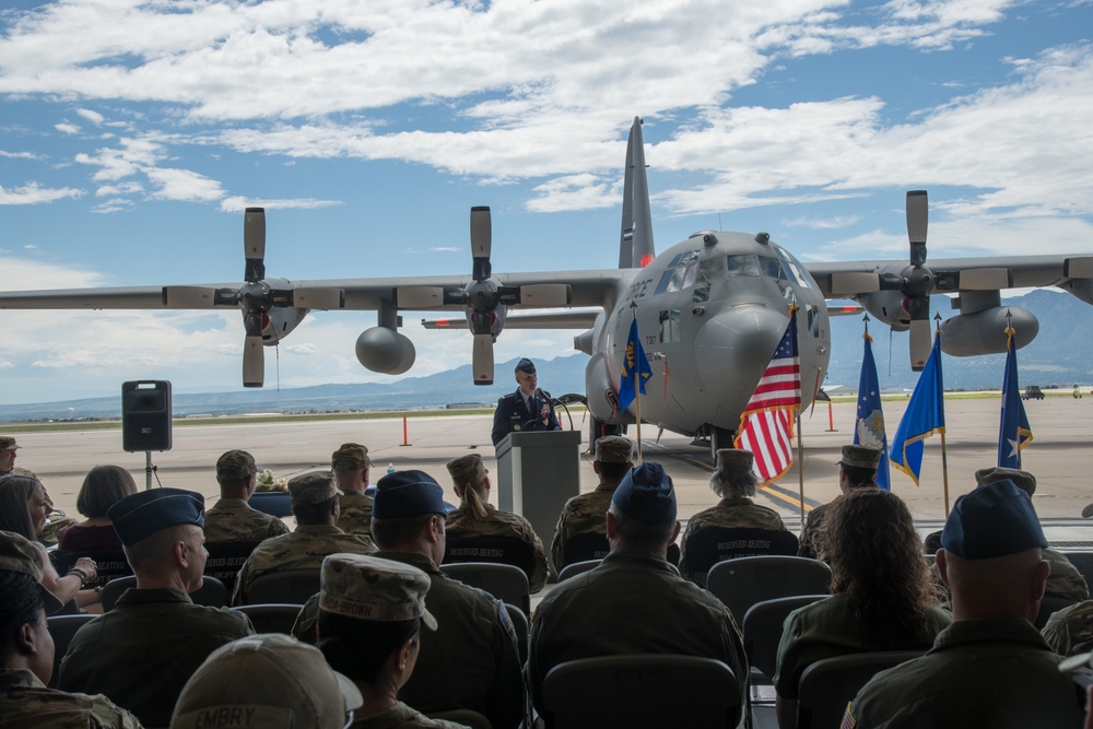 302nd Airlift Wing Change of Command Ceremony