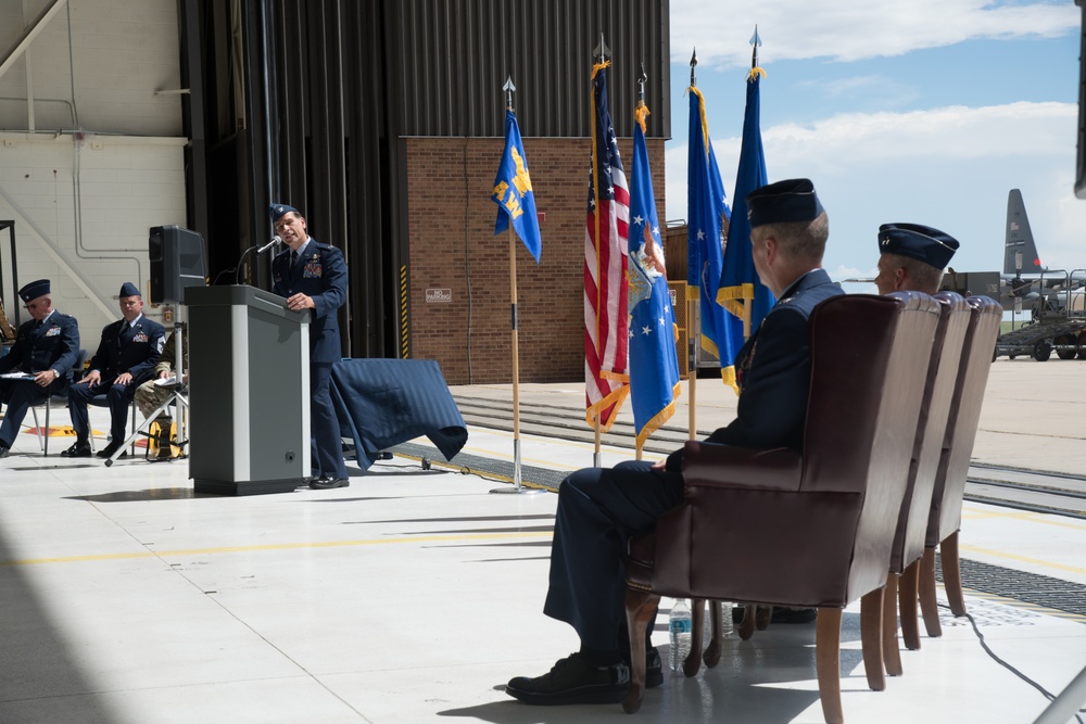 302nd Airlift Wing Change of Command Ceremony