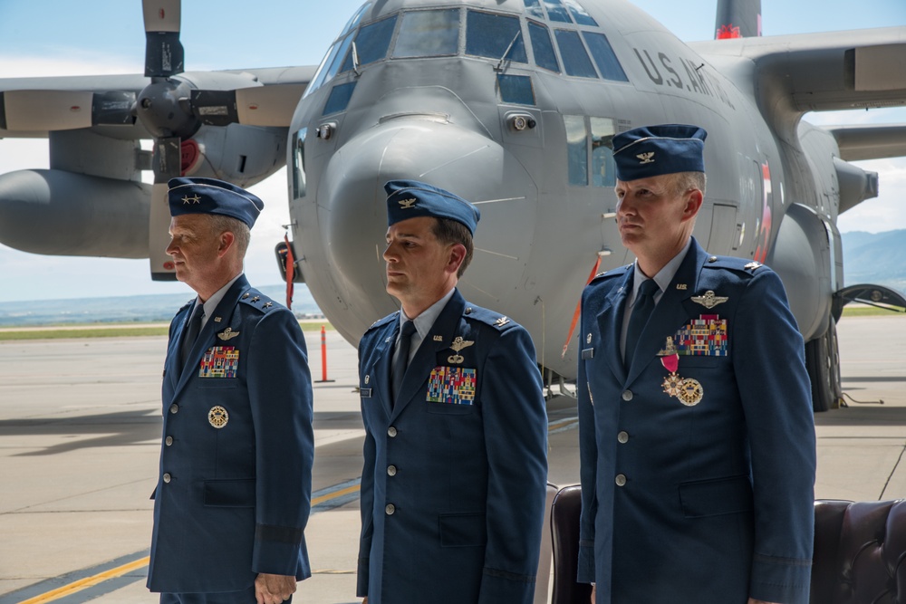 302nd Airlift Wing Change of Command Ceremony