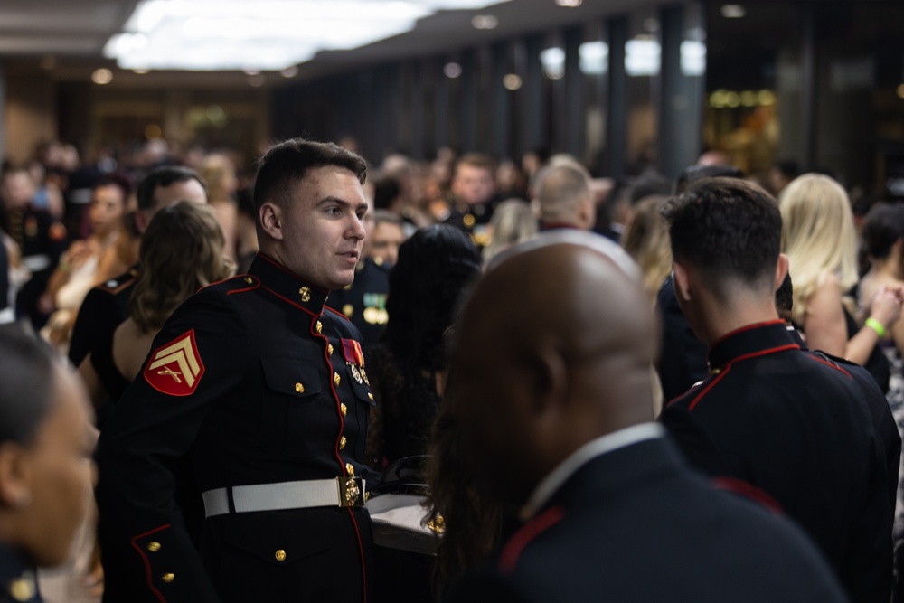 H&amp;S BN Celebrates 248th Marine Corps Birthday Ball