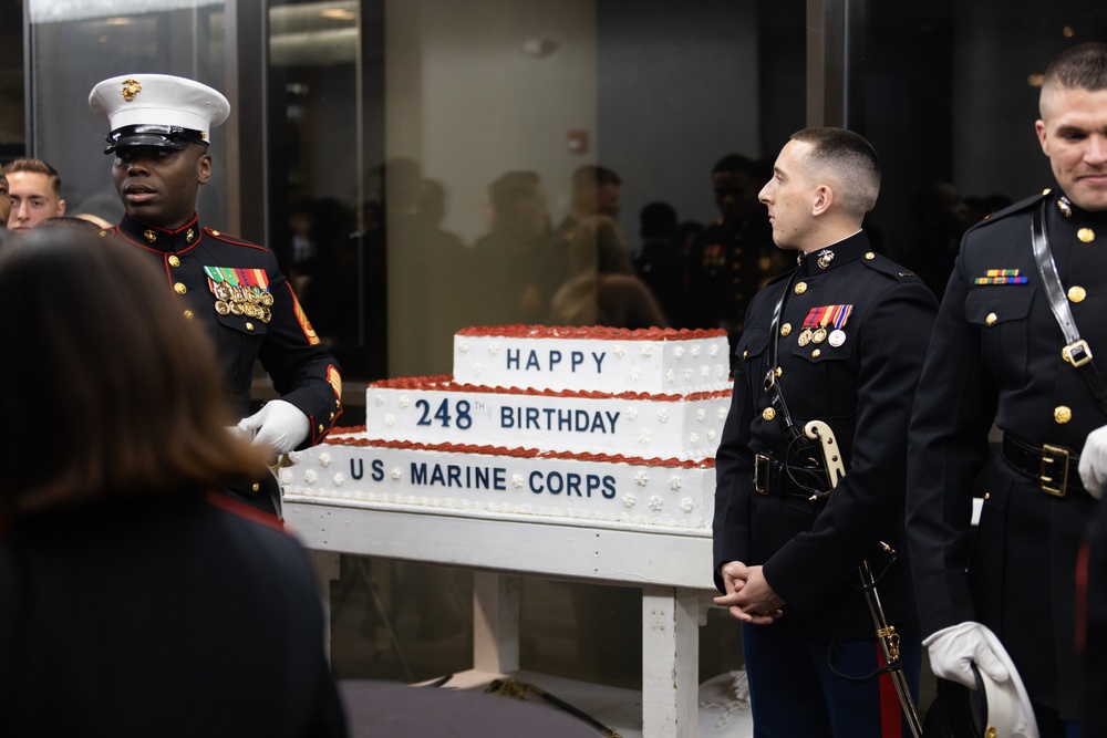 H&amp;S BN Celebrates 248th Marine Corps Birthday Ball