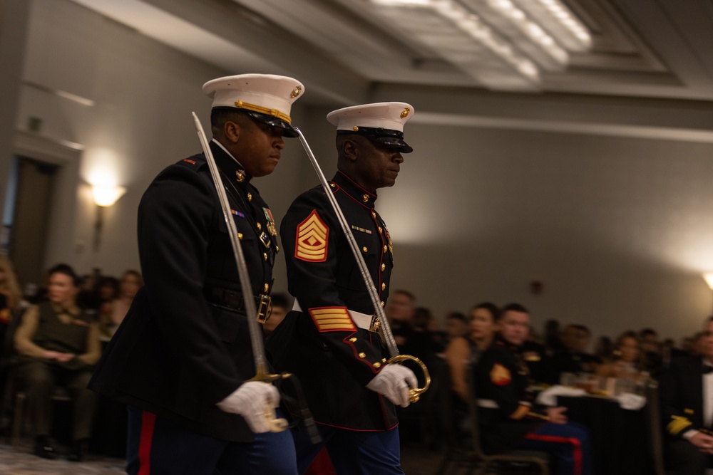 H&amp;S BN Celebrates 248th Marine Corps Birthday Ball