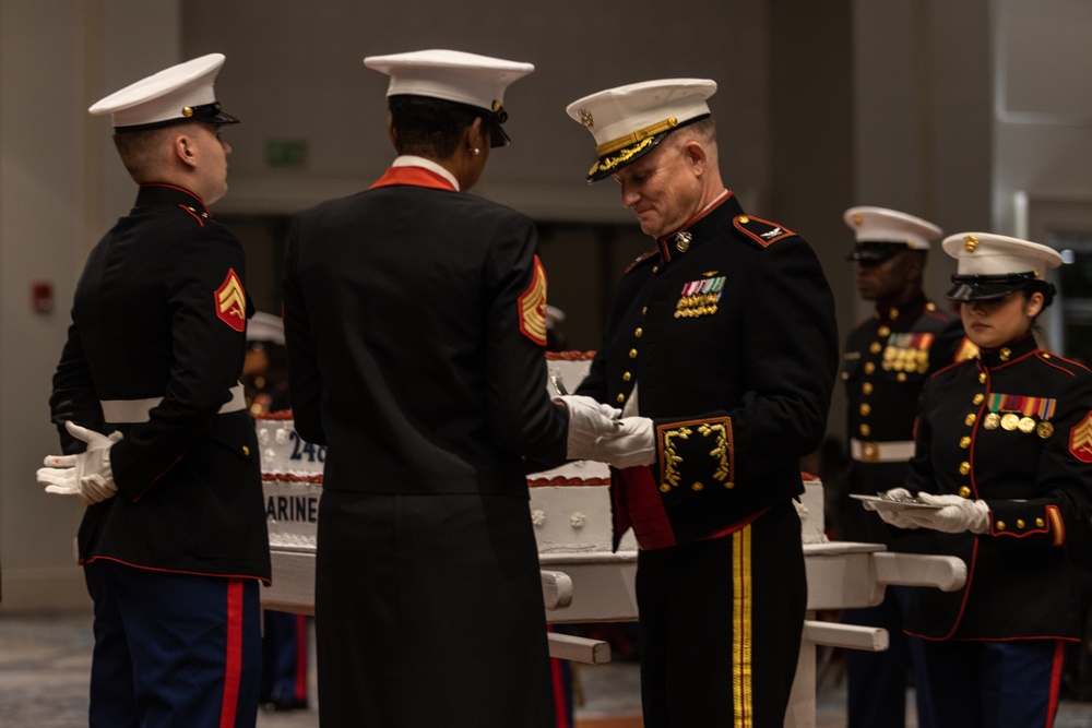 H&amp;S BN Celebrates 248th Marine Corps Birthday Ball