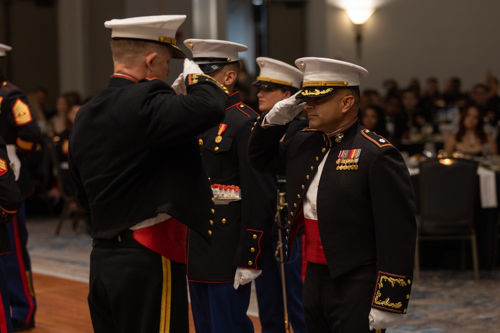 H&amp;S BN Celebrates 248th Marine Corps Birthday Ball