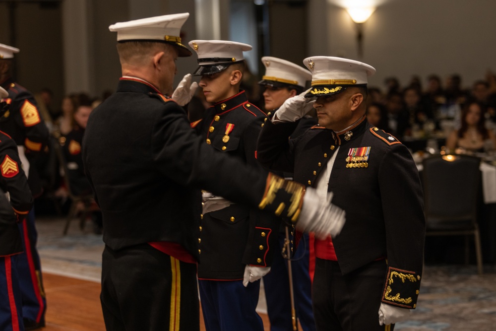 H&amp;S BN Celebrates 248th Marine Corps Birthday Ball