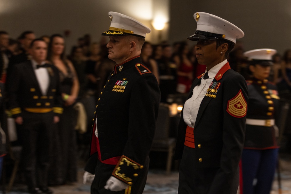 H&amp;S BN Celebrates 248th Marine Corps Birthday Ball