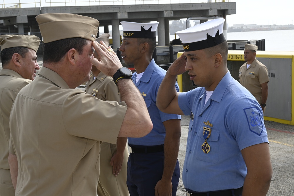 U.S.-Colombia Diesel-Electric Submarine Initiative Deployment Closing Ceremony