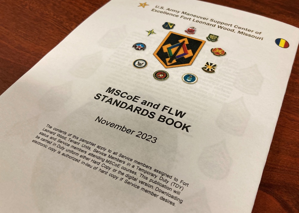 MSCoE leaders update Fort Leonard Wood standards book