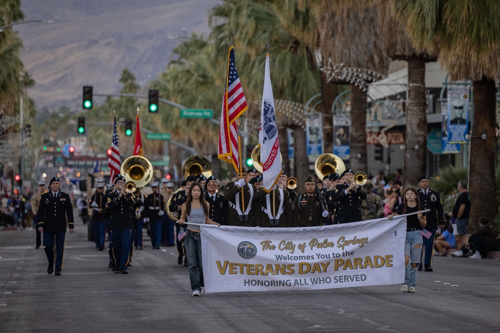 DVIDS Images MCAGCC Marines and Sailors march in Palm Springs’ 26th