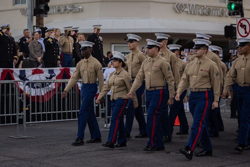 DVIDS Images MCAGCC Marines and Sailors march in Palm Springs’ 26th