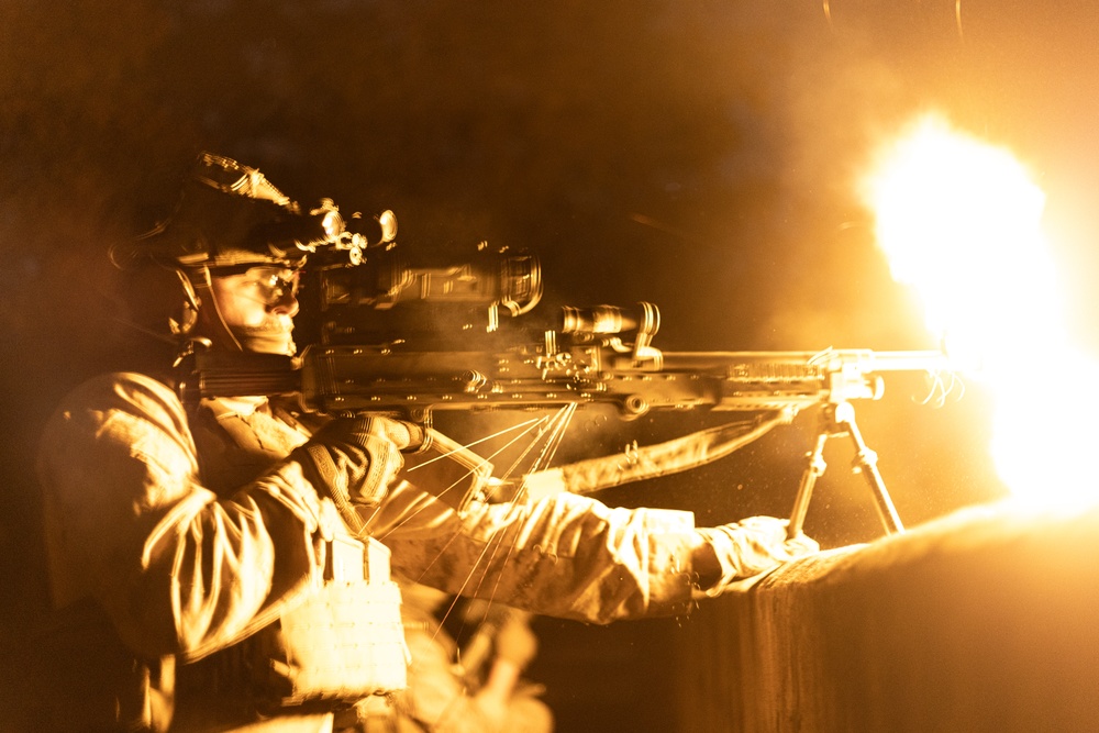 BLT 1/8 Conducts Night Raid