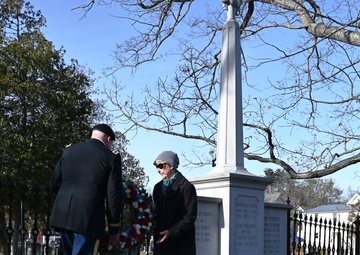 NH National Guard conducts annual Franklin Pierce wreath-laying ceremony