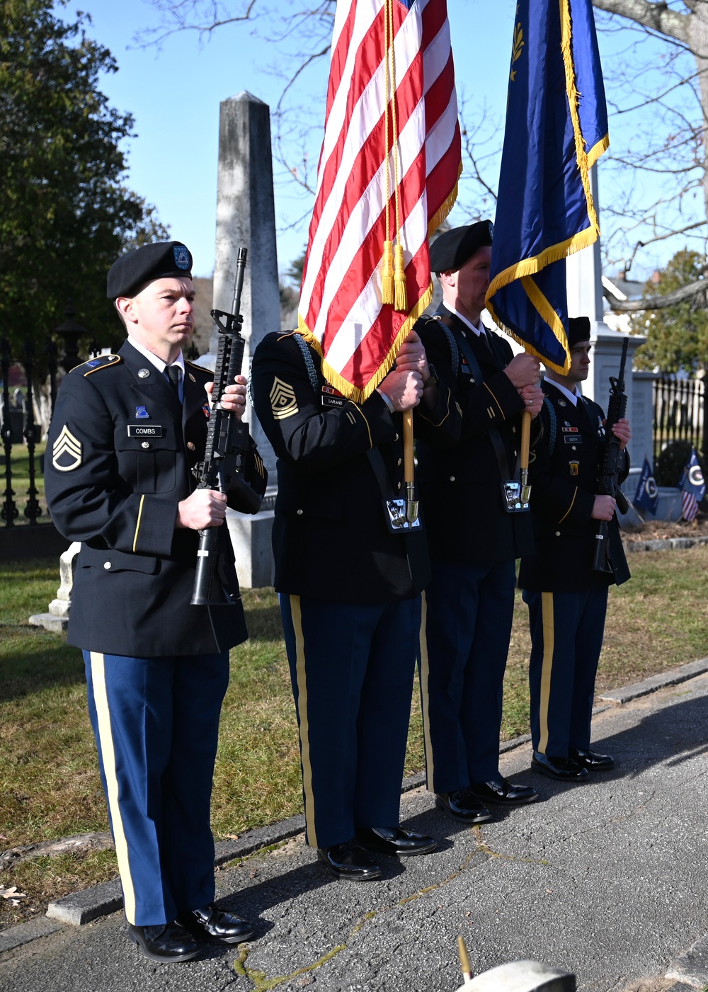 NH National Guard conducts annual Franklin Pierce wreath-laying ceremony