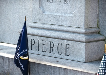 NH National Guard conducts annual Franklin Pierce wreath-laying ceremony