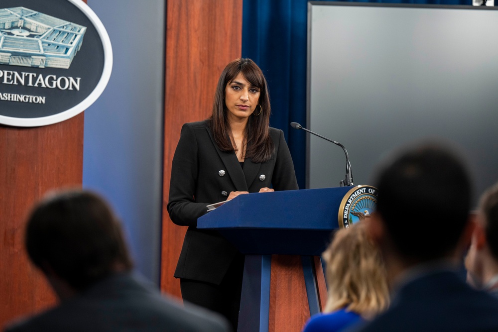 DPPS Sabrina Singh Conducts a Press Briefing