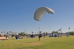 YPG jumpers test parachute glide modification system