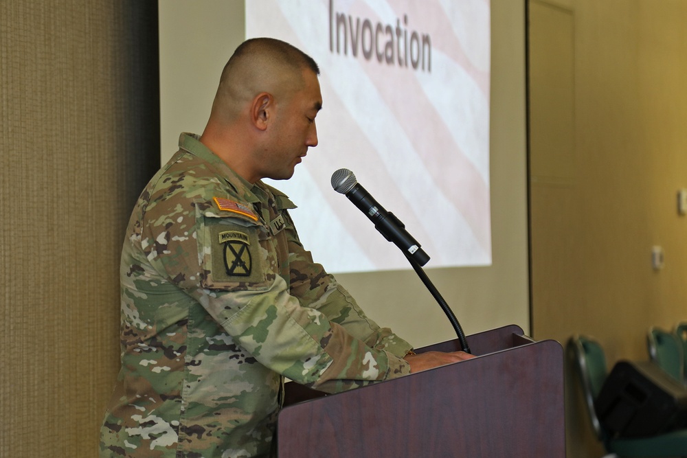 62nd MED Soldiers Gather for Spiritual Fitness Thanksgiving Luncheon