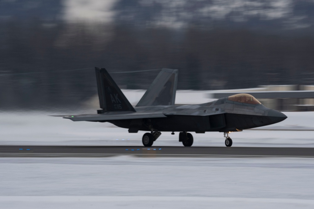 3rd Wing F-22s promote dominance over JBER