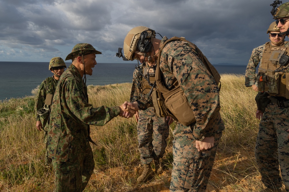 5th ANGLICO &amp; JGSDF l Bilateral joint terminal attack controller training